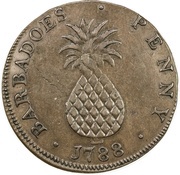 1 Penny reverse image