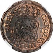1 Grano - Carlos III Pattern obverse image