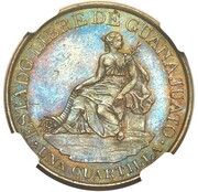 ¼ Real Pattern obverse image