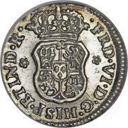 ½ Real - Fernando VI obverse image