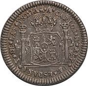 ½ Real - Carlos IV Proclamation Coinage obverse image