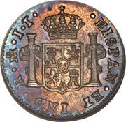½ Real - Fernando VII, Mexico, 1808-1814 reverse image