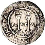 1 Real - Carlos I, Mexico, 1546 reverse image