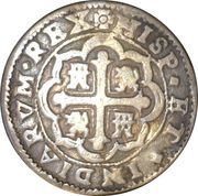 1 Real - Felipe V, Mexico, 1715-1718 reverse image