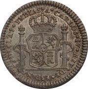 1 Real - Carlos IV Proclamation coinage obverse image