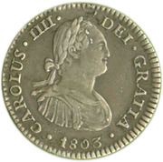 1 Real - Carlos IV obverse image