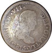 1 Real - Fernando VII Guadalajara - Royalist Coinage obverse image