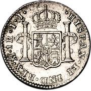 1 Real - Fernando VII, Mexico, 1814-1821 reverse image