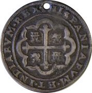 2 Reales - Felipe V, Mexico, 1715 reverse image