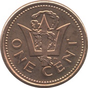 1 Cent - Elizabeth II Light Version reverse image