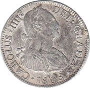 2 Reales - Carlos IV obverse image