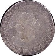 2 Reales LCM - Royalist countermarked coinage, Mexico, 1809-1822 reverse image