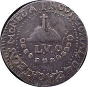 2 Reales - Fernando VII Zacatecas - Royalist Coinage, Mexico, 1810-1811 reverse image
