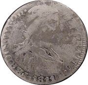 2 Reales - Fernando VII Zacatecas - Royalist Coinage obverse image