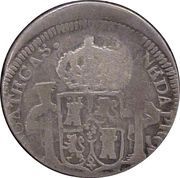 2 Reales - Fernando VII Zacatecas - Royalist Coinage, Mexico, 1811-1812 reverse image