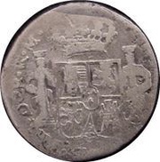 2 Reales - Fernando VII Durango - Royalist Coinage, Mexico, 1812-1817 reverse image