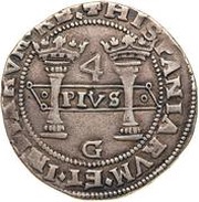 4 Reales - Carlos I, Mexico, 1538-1541 reverse image