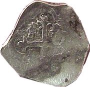 4 Reales - Felipe V, Mexico, 1729-1733 reverse image