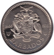 25 Cents - Elizabeth II Independence obverse image