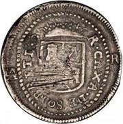 4 Reales - Fernando VII Sombrerete - Royalist Coinage obverse image