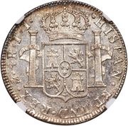 4 Reales - Fernando VII, Mexico, 1816-1821 reverse image