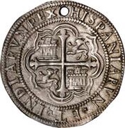 8 Reales - Felipe III, Mexico, 1607-1618 reverse image