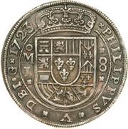 8 Reales - Felipe V obverse image