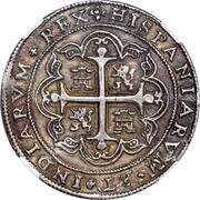 8 Reales - Luis I, Mexico, 1724-1725 reverse image