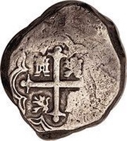 8 Reales - Felipe V, Mexico, 1729-1733 reverse image