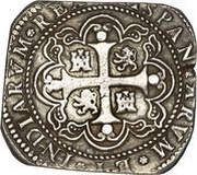8 Reales - Felipe V, Mexico, 1733-1734 reverse image