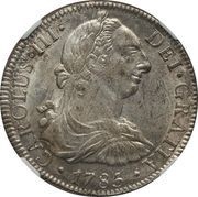 8 Reales - Carlos III obverse image