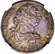 8 Reales - Carlos III obverse image
