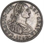 8 Reales - Carlos IV Pattern obverse image