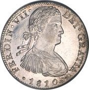 8 Reales - Fernando VII obverse image