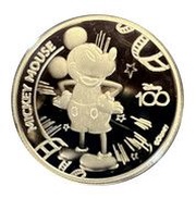 25 Cents Mickey Mouse reverse image