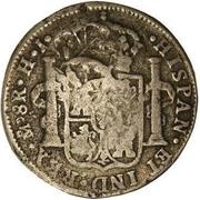 8 Reales Chilpanzingo and Morelos Countermarks, Mexico, 1809-1822 reverse image