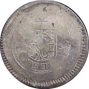 8 Reales - Fernando VII Sombrerete - Royalist Coinage obverse image