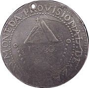 8 Reales - Fernando VII Zacatecas - Royalist Coinage, Mexico, 1810-1811 reverse image