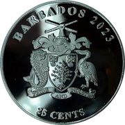 25 Cents Donald Duck obverse image
