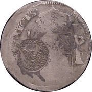 8 Reales ENSAIE - Insurgent countermarked coinage obverse image
