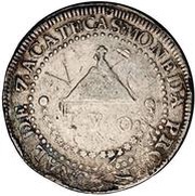 8 Reales - Fernando VII Zacatecas - Royalist Coinage, Mexico, 1811 reverse image