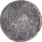 8 Reales - Fernando VII Zacatecas - Royalist Coinage, Mexico, 1811-1812 reverse image
