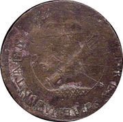 8 Reales Supreme National Congress of America - Insurgent coinage, Mexico, 1811-1812 reverse image