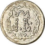 8 Reales Oaxaca - Insurgent Coinage, Mexico, 1811-1814 reverse image