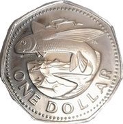 1 Dollar - Elizabeth II Independence obverse image