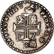 8 Reales - Fernando VII Oaxaca - Royalist Coinage, Mexico, 1812 reverse image