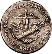8 Reales Supreme National Congress of America - Insurgent coinage, Mexico, 1812 reverse image