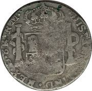 8 Reales - Fernando VII Durango - Royalist coinage, Mexico, 1812-1822 reverse image