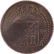 8 Reales - Fernando VII Valladolid - Royalist Coinage obverse image
