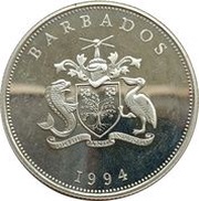 1 Dollar - Elizabeth II Queen Elizabeth the Queen Mother obverse image